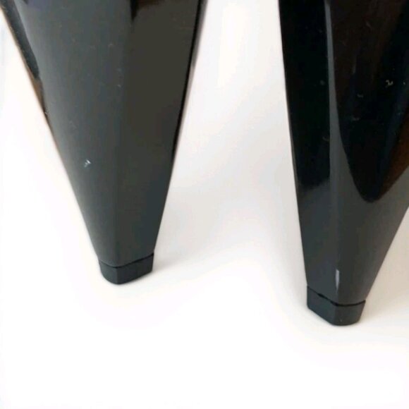 MISS SIXTY GENUINE LEATHER LOGO HEELS SIZE 39 or 8 - Picture 6 of 7